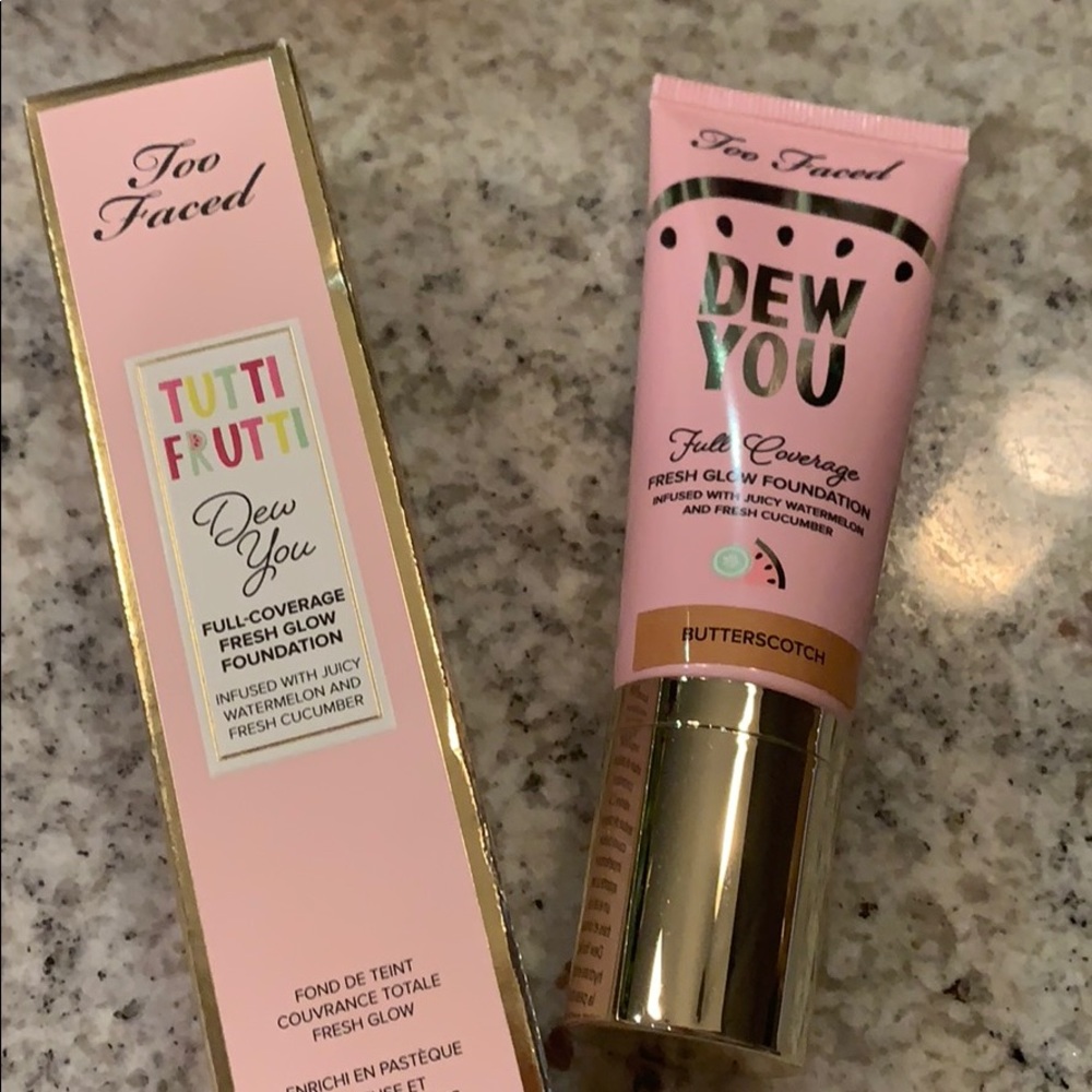 Dew You Foundation in Butterscotch